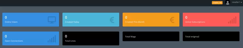 IPTV RESLLER PANEL