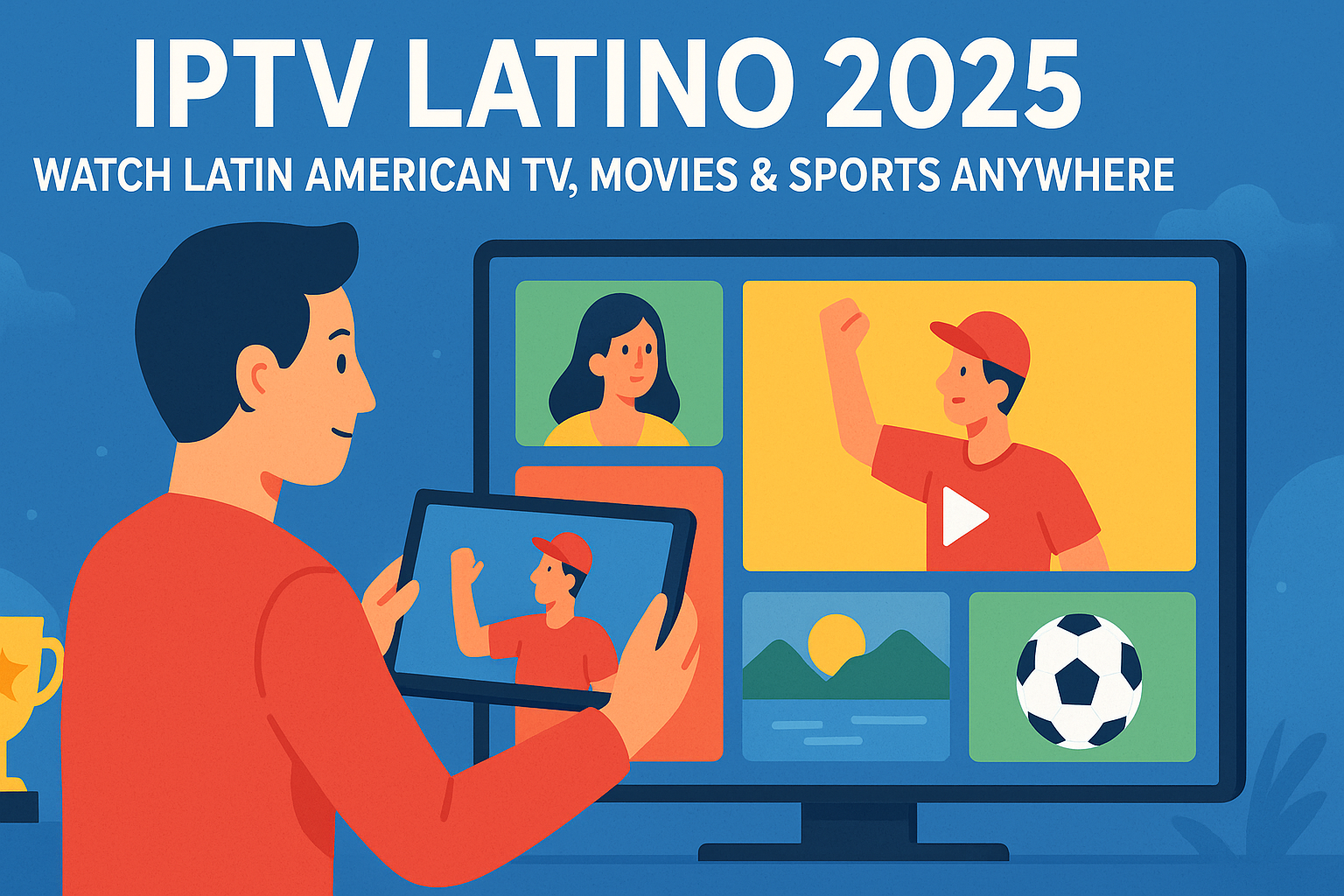 IPTV Latino 2025 – Watch Latin American TV, Movies & Sports Anywhere