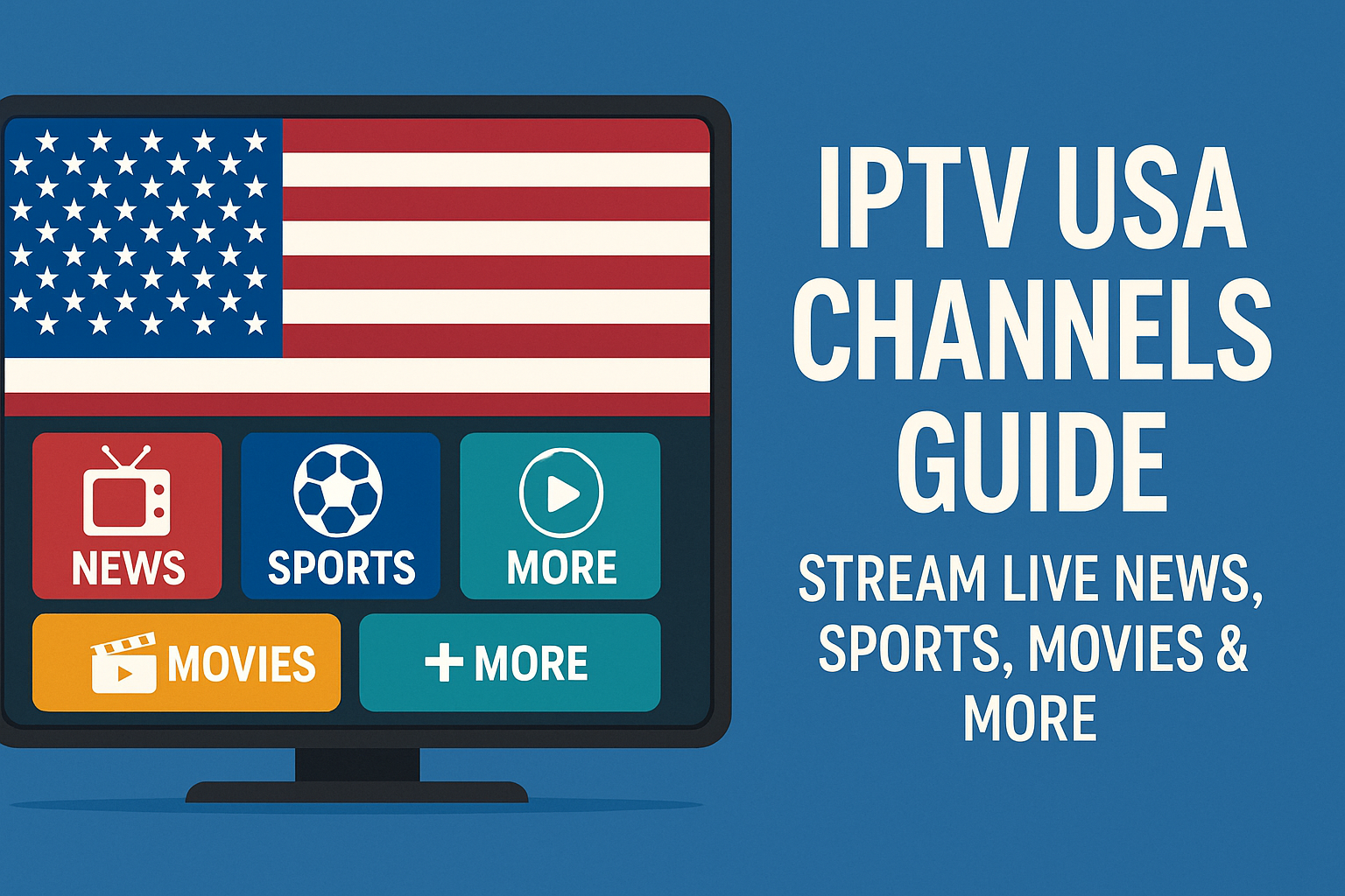 IPTV USA Channels Guide – Stream Live News, Sports, Movies & More