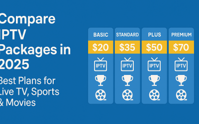 Compare IPTV Packages in 2025 – Best Plans for Live TV, Sports & Movies