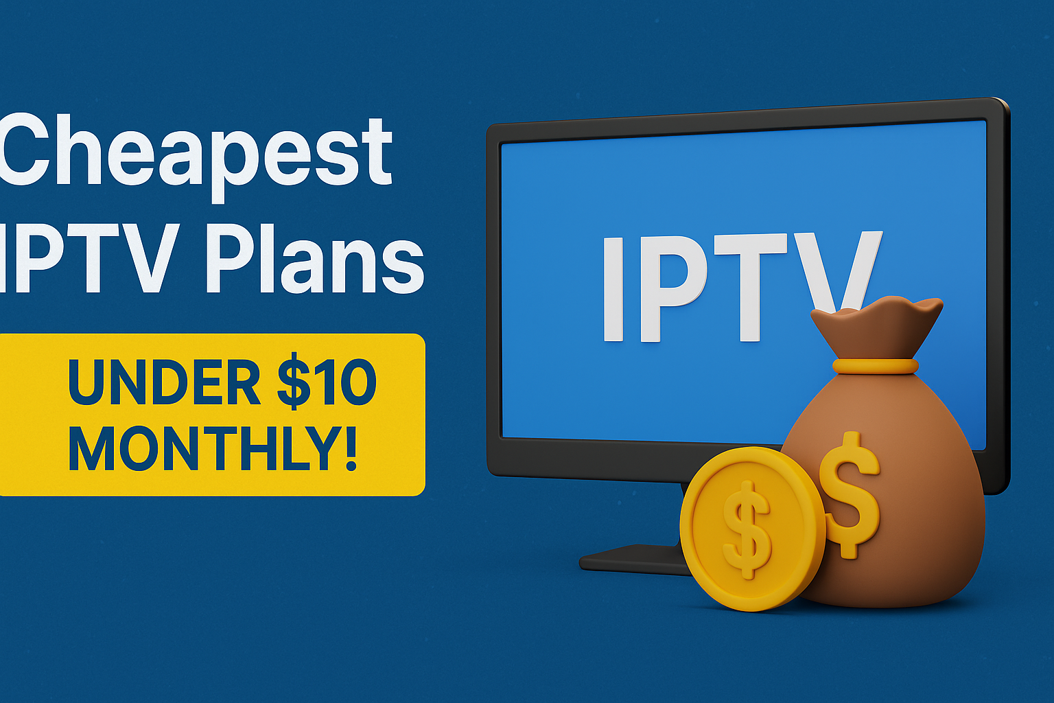 Cheapest IPTV Plans in USA – Under $10 Monthly!