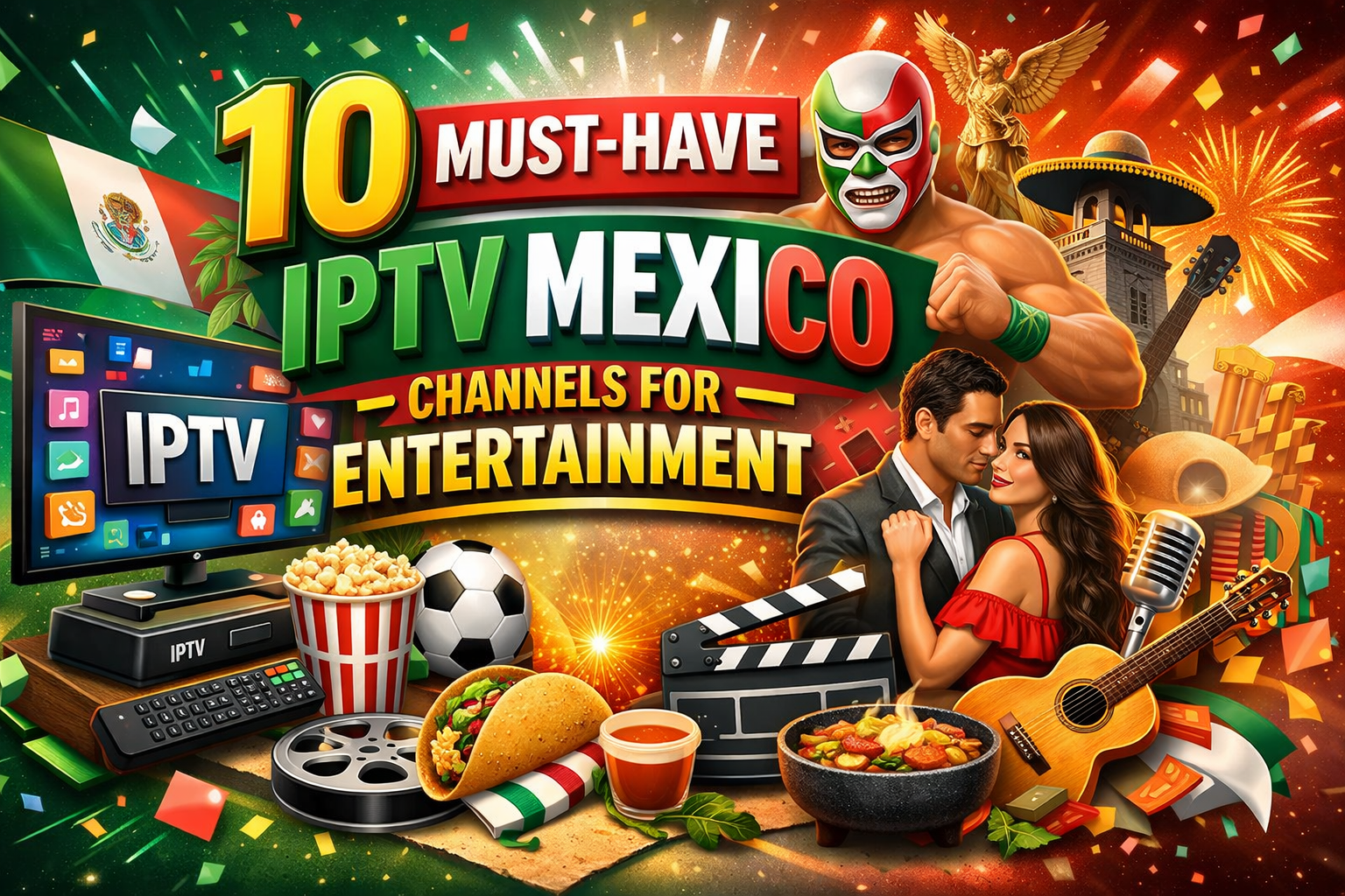 10 Must-Have IPTV Mexico Channels for Entertainment IPTV Mexico channels