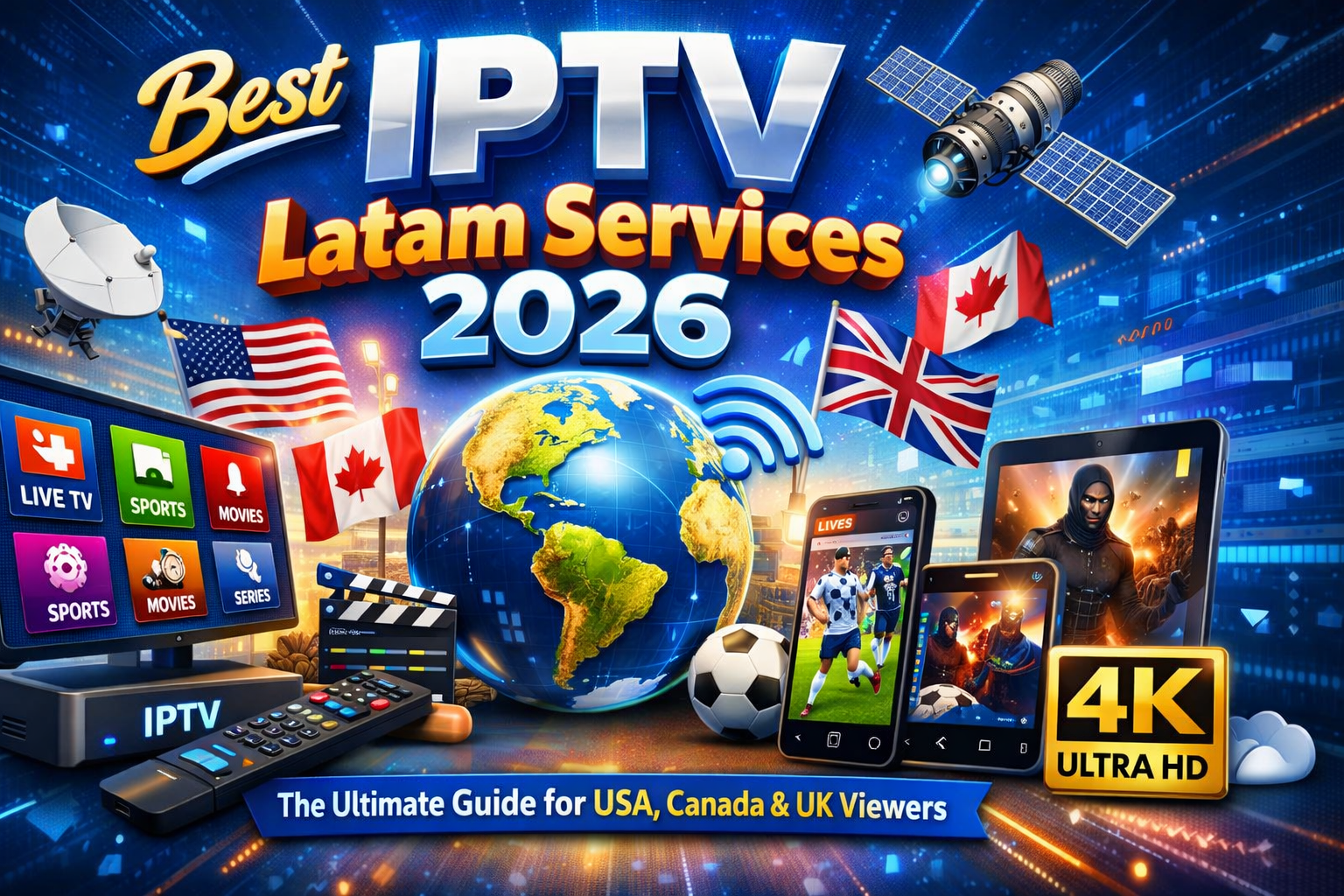 IPTV Latam Best IPTV Latam Services 2026